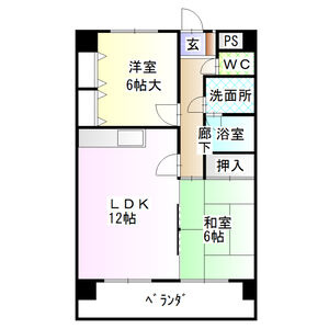 【間取り】 | リーブル原Ⅱ