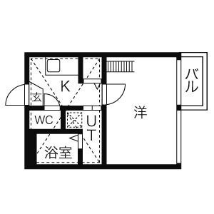 【間取り】 | リバティー名駅