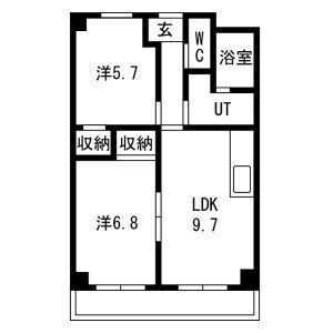 【間取り】 | シーズンコート池下