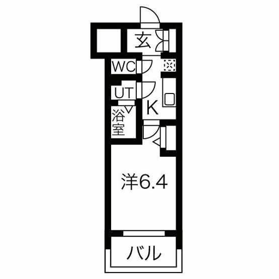 【間取り】 | メイクス鶴舞Ⅱ