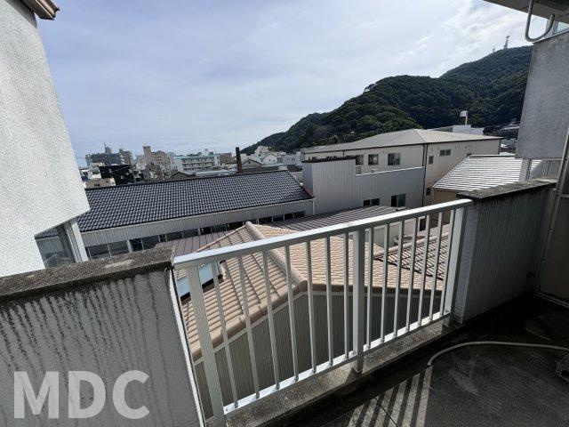 徳島市佐古四番町の賃貸マンションのバルコニー