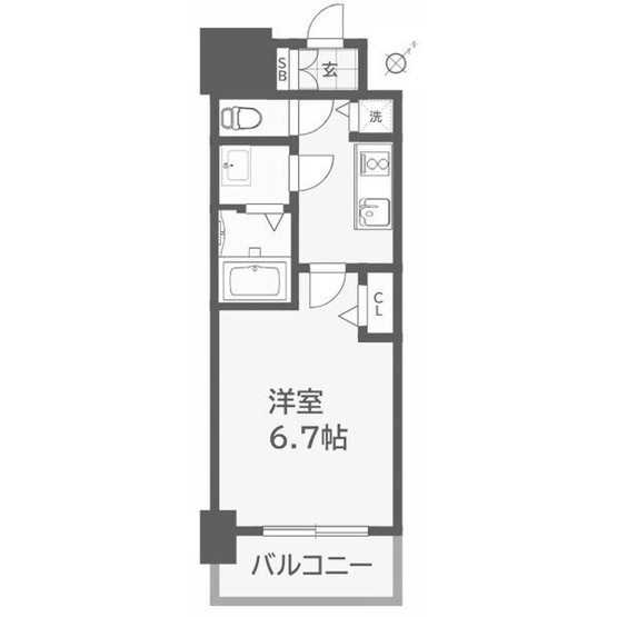 【間取り】 | プレサンス鶴舞公園セラヴィ
