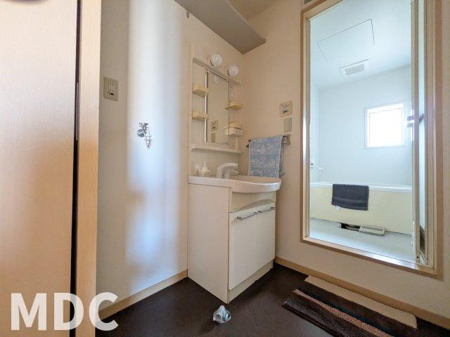 シャーメゾン上板 A棟の洗面所