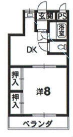 エグゼ松茂の間取り
