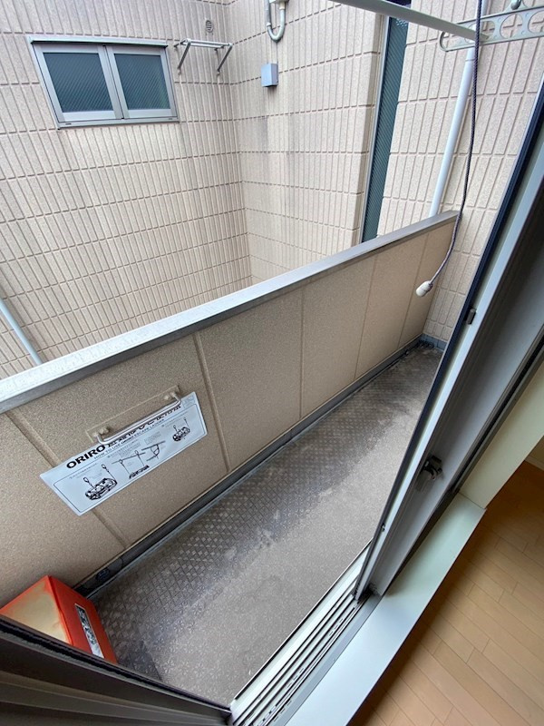 ソラリア一番町のバルコニー
