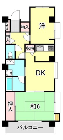 アプリーレ北青木の間取り