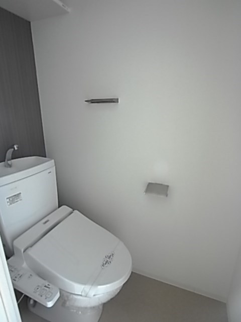 エスプレイス神戸ハーバーランドのトイレ|落ち着いた色調のトイレです