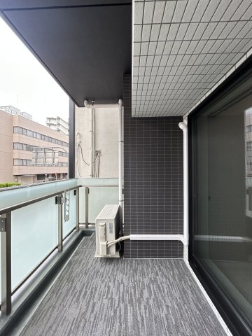 ブエナビスタ難波タワーのバルコニー