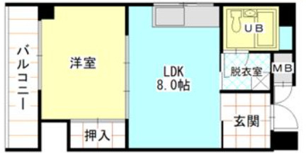 アルトピノ野里の間取り