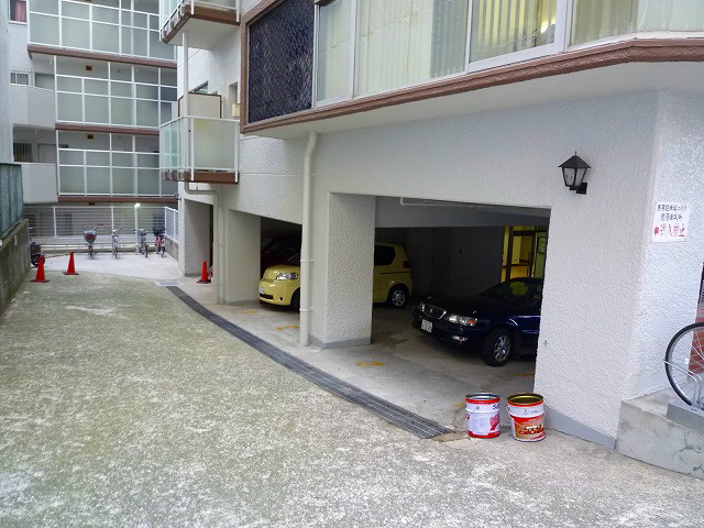 山手ダイヤハイツB棟の外観