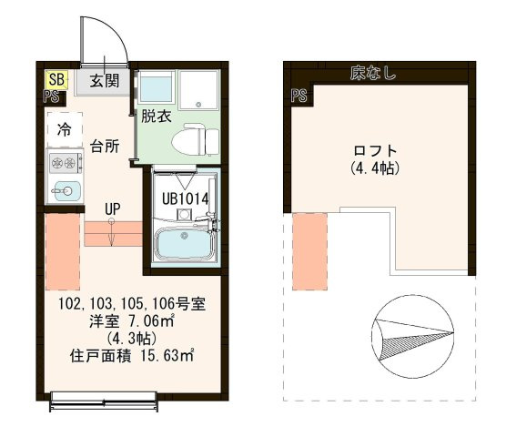 【間取り】 | ラブリエSIX