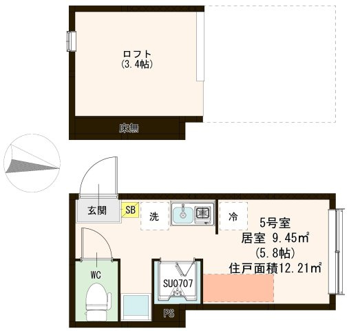 【間取り】 | cachette豊島園