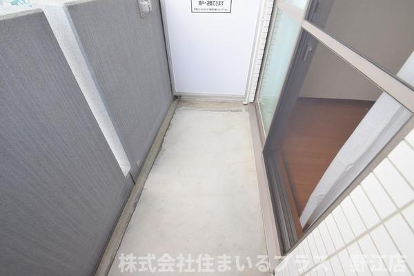 ラクラス高殿のバルコニー