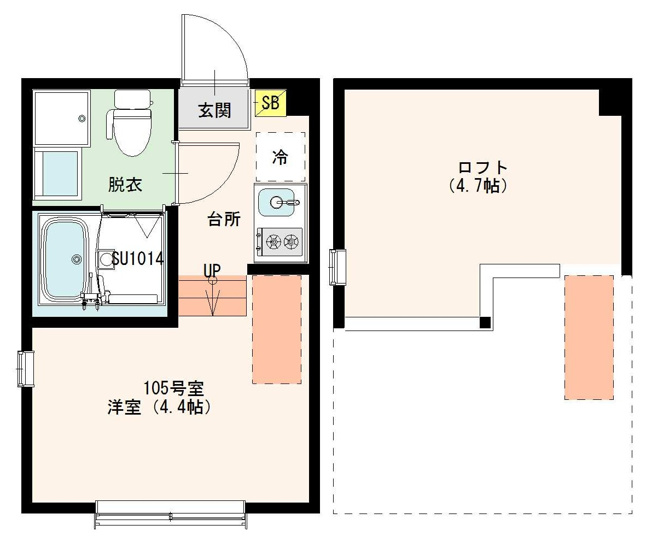 【間取り】 | Fleur小岩