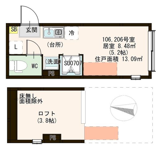 【間取り】 | アンノテラス綾瀬
