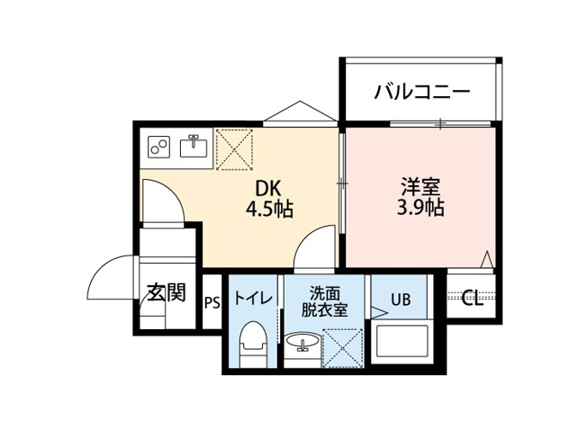 【間取り】 | Crecia二宮Ⅱ