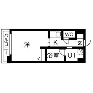 【間取り】 | エムティースクエア吉塚駅前  