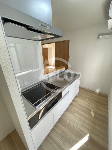 サンライフ堀江のキッチン|サンライフ堀江　ＩＨ２口システムキッチン