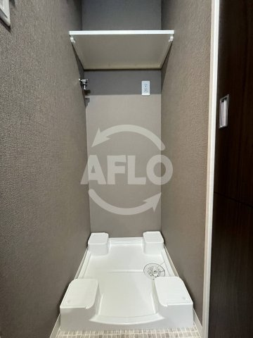 アバンティ大阪ドームシティの洗面所|アバンティ大阪ドームシティ　洗濯機置場