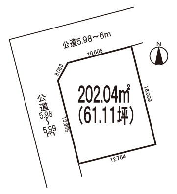 小牧市古雅４丁目　売地