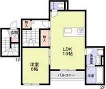 Coco　Ange　　刈谷市の賃貸ならクラスホーム刈谷店の間取り