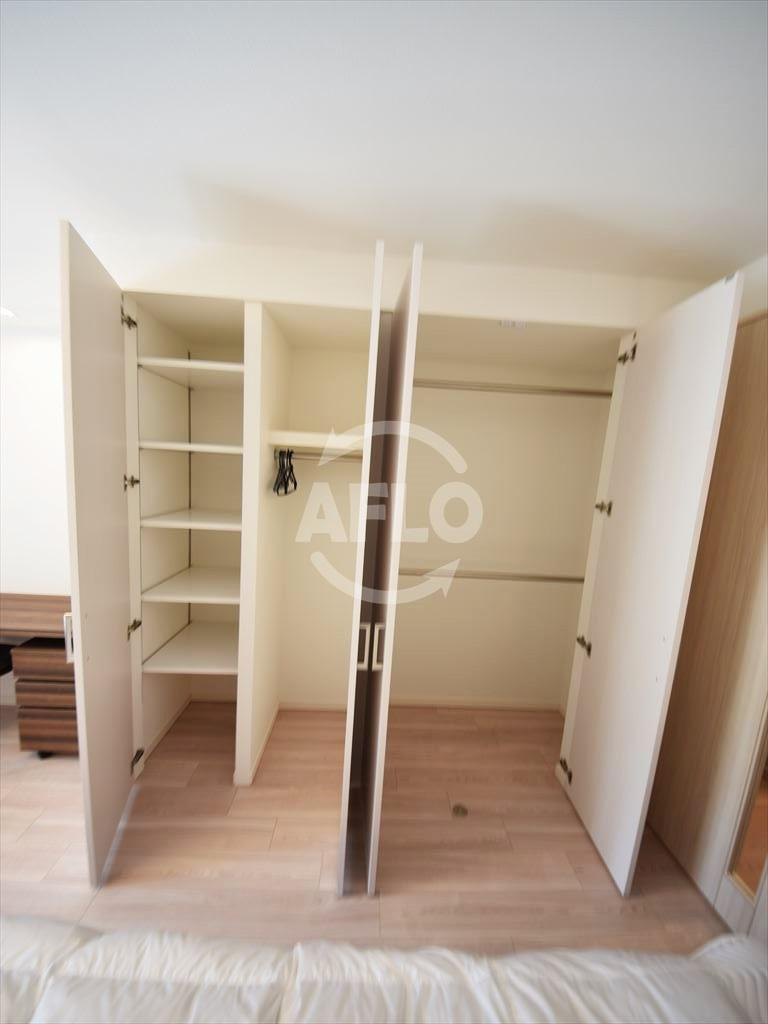 パークアクシス本町の収納|パークアクシス本町　クローゼット