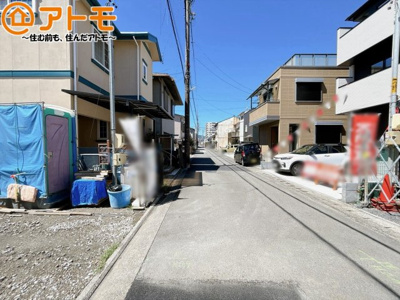 【前面道路含む現地写真】 | 駿河区新川二丁目7期　新築戸建　全1棟