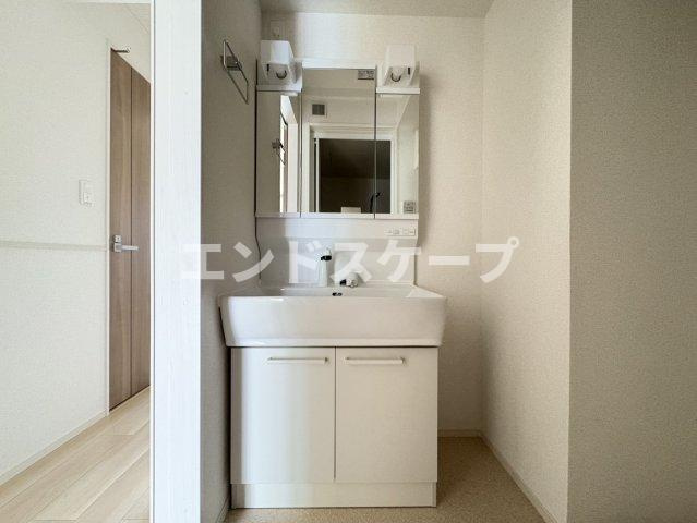 クレストコートの洗面所|高崎、前橋のお部屋探しはエンドスケープまで！お客様の理想お聞かせ下さい♪
