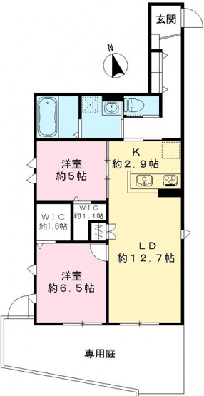 【間取り】 | ユアメゾン　プリーモ