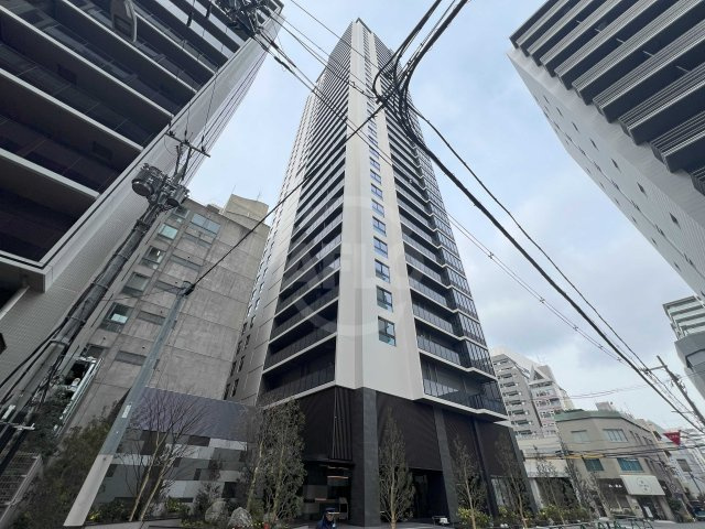 ジオタワー新町　堀江小学校の外観|ジオタワー新町　外観