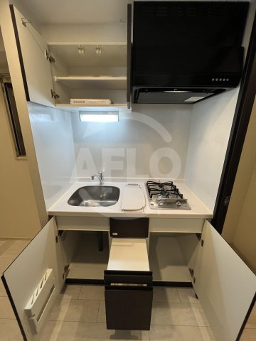 エステムコート北堀江　堀江小学校のキッチン|エステムコート北堀江　システムキッチン