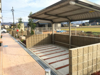 【その他共用部分】 | プロローグ西吹 | 屋根付きの駐輪場です