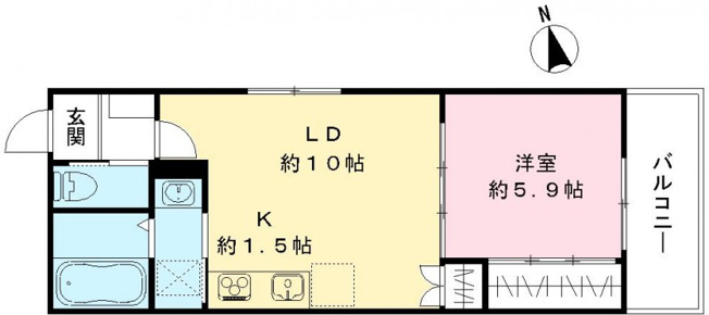 【間取り】 | ユアメゾン　プリーモ