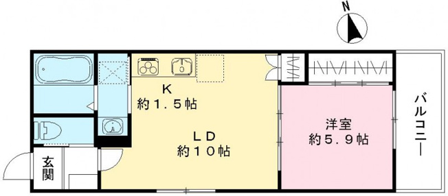 【間取り】 | ユアメゾン　プリーモ