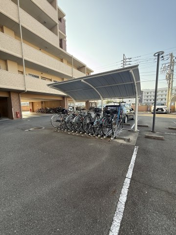 グランフォーレ大橋東の駐輪場
