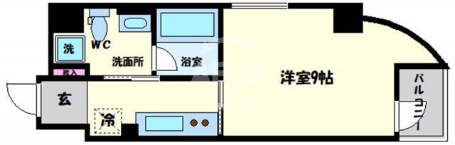 メゾニティ・クイーン阿波座の間取り|メゾニティ・クイーン阿波座　間取り