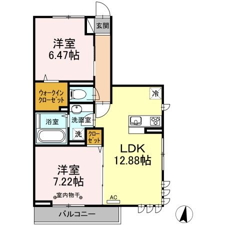 graceの間取り