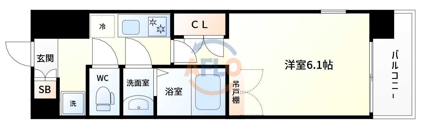 Luce Chiyozakiの間取り|Luce Chiyozaki　間取り