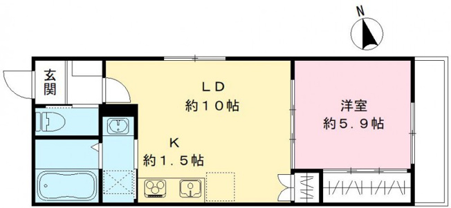 【間取り】 | ユアメゾン　プリーモ