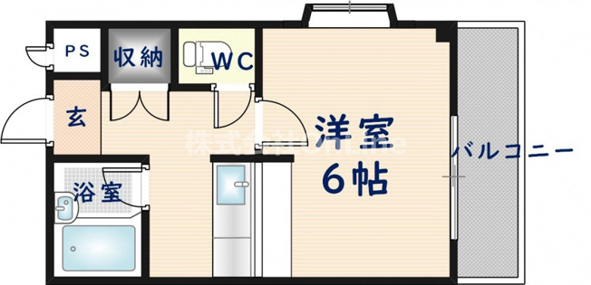 【間取り】 | ピュアコート6番館