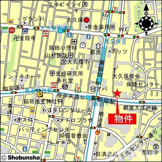 【地図】 | 新宿アインスタワー