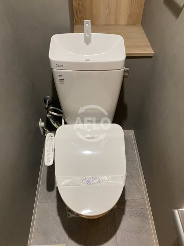 南堀江アパートメントグランデのトイレ|南堀江アパートメントグランデ　ウォシュレット