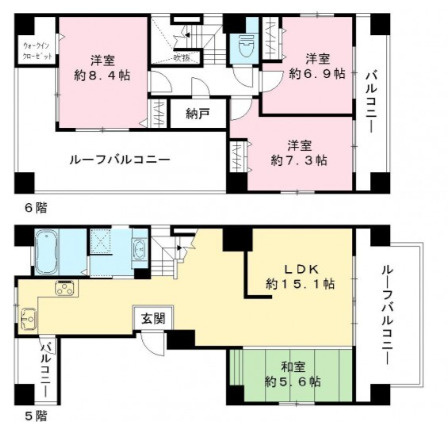 【間取り】 | フェニックスキャッスル