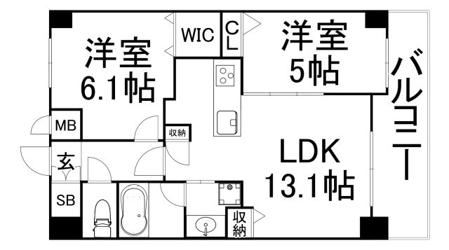 【間取り】 | グラマシー京橋