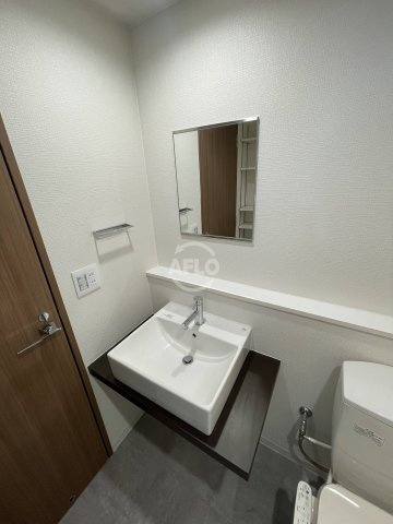 南堀江アパートメントシエロの独立洗面台|南堀江アパートメントシエロ　独立洗面台