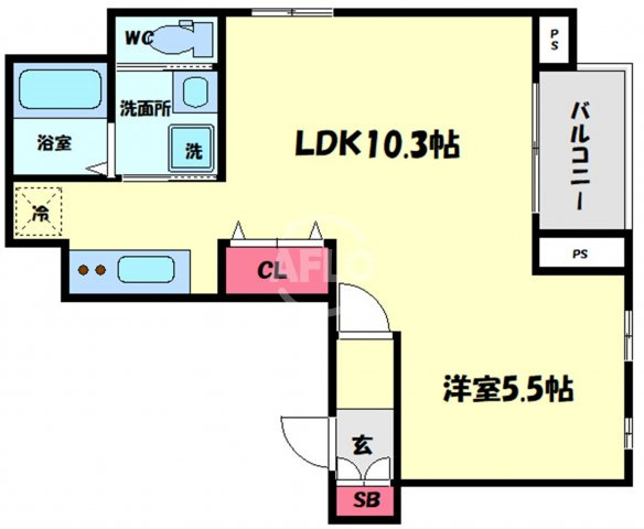 パラッツオ新町の間取り|パラッツオ新町　間取り
