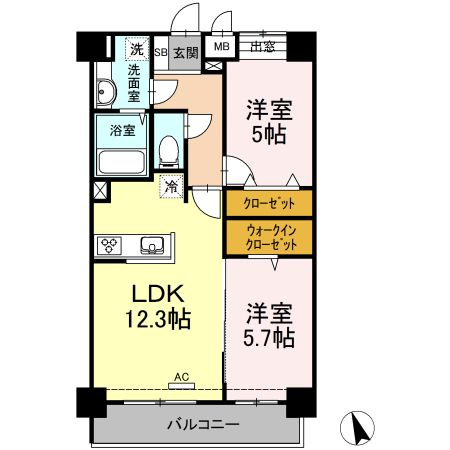 PLUM　VILLAGEの間取り
