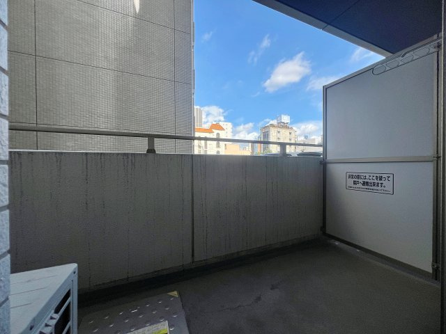 プロシード新栄のバルコニー