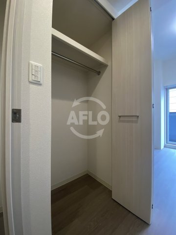 プレサンスドームシティの収納|プレサンスDOMECITYコレーレ　クローゼット