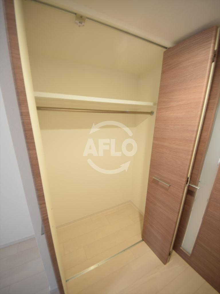 サムティ阿波座ベルシアの収納|サムティ阿波座ベルシア　クローゼット